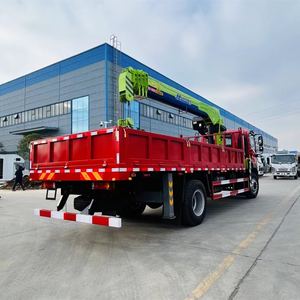 Camion <span class=keywords><strong>grue</strong></span> monté sur camion SHACMAN <span class=keywords><strong>4x2</strong></span> 6.3T 2026 avec <span class=keywords><strong>benne</strong></span> basculante, camion <span class=keywords><strong>grue</strong></span> avec <span class=keywords><strong>grue</strong></span> à flèche droite 8T, fabricant de grues à vendre - Product Image 6