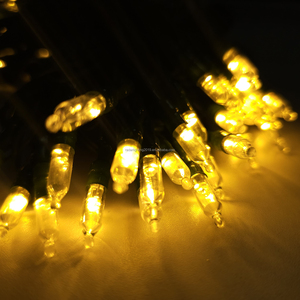 ไฟคริสต์มาสแบบเส้น LED 50 ดวง ใช้ไฟ AC 110V 220V สาย 24AWG เชื่อมต่อได้ 2 และ 3 สายรวมกันได้ - Product Image 4