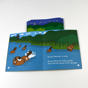 Impression personnalisée de cahiers d'activités pour enfants avec pages à colorier pour livres éducatifs préscolaires - Product Image 5