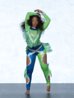 Costume de majorette sexy pour spectacle de danse, tenue de danse pour filles, uniforme de majorette de jazz avec cape