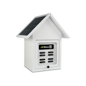 Estación de Carga Compartida WS Share de 8 Ranuras con Energía Solar |   Quiosco de Carga Público para Exteriores - Product Image 4