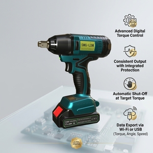 Llave Dinamométrica Digital de Impacto de 120 Nm, Llave Dinamométrica Digital de Alta Precisión para Trabajos de Ensamblaje Automotriz y Fijación Industrial - Product Image 1