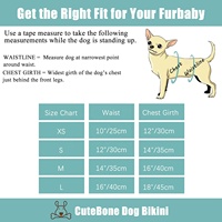 Maillot de bain pour chien, chaton, os papillon, chien, Sexy, vêtements d'été, plage, Bikini, ouvert, vêtements de plage