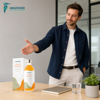 OEM ODM Supplément liquide de vitamine C 500mg en vrac, vitamine C soluble pour le blanchiment de la peau et le bien-être quotidien, marque privée