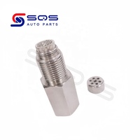 SQS OEM/ODM haute qualité M18 * 1.5 Mini convertisseur catalytique capteur d'oxygène Mini convertisseur catalytique universel prix d'usine