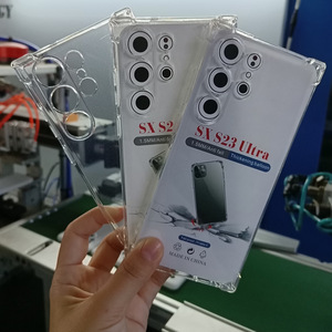 Funda de TPU suave de cuatro esquinas anticaída para <span class=keywords><strong>Samsung</strong></span> S23 S23 Ultra, 1,5mm, precio más <span class=keywords><strong>barato</strong></span> de fábrica, superventas - Product Image 2