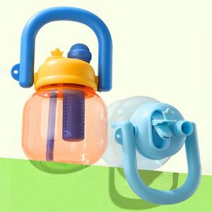 New Cute Design Carton Clear Large Capacity Portable Straw Water Bottle for Kids - Product Image 6
