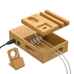 Estación de Carga Inalámbrica Portátil 5 en 1 de 40W, Estación de Carga USB Múltiple con Puerto PD de 10W - Product Image 2