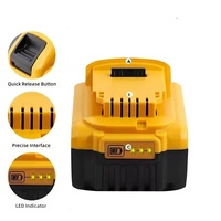 Remplacement pour batteries 18V/20V DCB180 DCB181 DCB200 - Rechargeables Jaune/Noir pour outils électriques