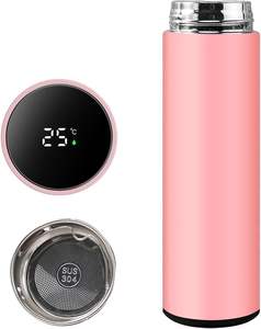 Bouteille d'eau intelligente en acier inoxydable à double paroi avec affichage LED de la température, 500 ml, vente en gros - Product Image 3