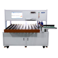 Machine de tri automatique industrielle à 10 canaux pour batteries au lithium prismatiques, directement de l'usine, pour cellules de batteries au lithium-ion prismatiques