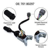 Interruptor Combinado Wanray para Retroexcavadora JCB 3CX 4CX, Interruptor de Luces y Limpiaparabrisas, Interruptor de Columna de Dirección 70180297