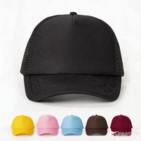 Gorra de béisbol de malla ajustable con visera y logotipo personalizado, gorra de camionero con estampado DIY