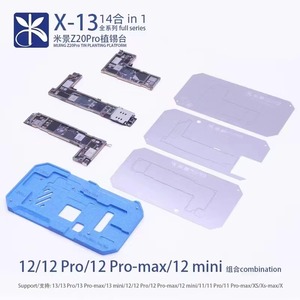 MiJing-placa base Z20 Pro, accesorio 14 en 1 para iPhone X-13 pro max, plataforma de soldadura de Reballing con plantilla - Product Image 5