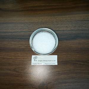 Sulfate de magnésium heptahydraté de qualité alimentaire, additif nutritionnel, fabricant, 25 kg/sac - Product Image 2