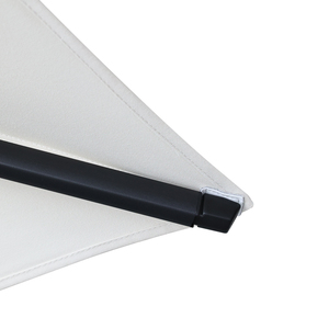SHADERAY Hôtel Luxe Moderne Extérieur Commercial Grand <span class=keywords><strong>Parasol</strong></span> Carré Noir 3x3m <span class=keywords><strong>Protection</strong></span> UV pour Parc & Gym - Product Image 6