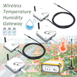 Smart Wireless Temp Humidity Sensor for Flower Cultivation, Real-Time Env Monitoring & Custom Overheat Alarm - Product Image 1
