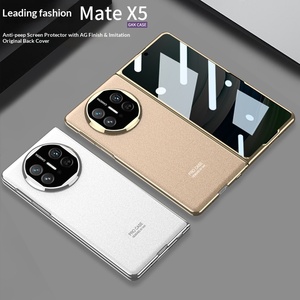 เคสโทรศัพท์แบบพับได้สำหรับ Huawei Mate X5 วัสดุ PC ดีไซน์เรียบหรู เคลือบผิวด้วยไฟฟ้า <span class=keywords><strong>AG</strong></span> <span class=keywords><strong>Phantom</strong></span> ป้องกันรอบด้าน - Product Image 4