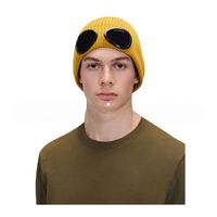 Bonnes affaires : Bonnets d'hiver tricotés doux et chauds unisexe, style bob, imprimés CP Sunglass, pour homme et femme