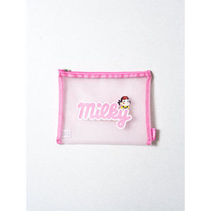 Sac en maille rose Peko Large - Product Image 1