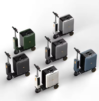 Trottinette Électrique Intelligente pour Voyage d'Affaires, Valise Motorisée Légère en Aluminium, Vente en Gros de Haute Qualité