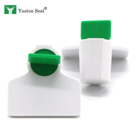 Sceau de compteur en plastique personnalisé avec logo, inviolable, à verrouillage par torsion, numéroté, pour compteurs d'eau, de gaz et d'électricité, usine OEM