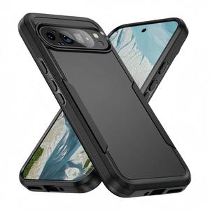 Antideslizante PC TPU doble capa protección contra caídas armadura híbrida funda para teléfono móvil para Google <span class=keywords><strong>Pixel</strong></span> 10 Pro XL 9 9A <span class=keywords><strong>6A</strong></span> 6 8 Pro 7A 7 - Product Image 1