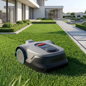 Tondeuse autotractée sans fil Kesen 20V avec bac de ramassage, qualité industrielle, sensibilité d'évitement d'obstacles adaptée, sûre pour les enfants et les animaux domestiques - Product Image 1
