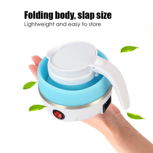 Nouvelle bouilloire électrique pliable en silicone de 600 ml avec protection anti-fuite/arrêt automatique/ébullition rapide pour les voyages/les activités de plein air/les hôtels - Product Image 3