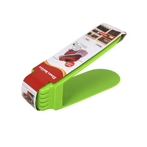 Scarpa popolare slot organizer storage rack risparmio di spazio scarpe di plastica rack - Product Image 3