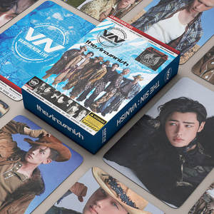 55 Piezas/Set KPOP Heeseung Jake <span class=keywords><strong>Jungwon</strong></span> the SIN: VANISH Álbum Tarjetas Lomo Estilo Coreano NI-KI Sunoo Photocard de Moda Colección para Fans - Product Image 1