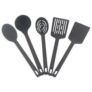 Accessori da cucina 5 pezzi utensili da cucina in Nylon per alimenti <span class=keywords><strong>Set</strong></span> di forchette per spatola da cucina a buon mercato - Product Image 1