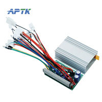 Contrôleur de moteur CC sans balais APTK 800W, protection IP67, matériau en aluminium, courant max. 18A, 6-MOSFET, électrique à trois vitesses rapide