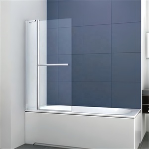 Oumeiga Pareti <span class=keywords><strong>Doccia</strong></span> Sopra Vasca Porta <span class=keywords><strong>Doccia</strong></span> in Vetro per Vasca da Bagno - Product Image 5