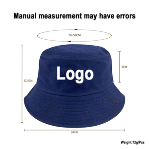 Hot Selling Cartoon <b>Sunscreen</b> Fisherman Bucket Hat Custom Logo Printed Embroidered 100% Cotton Breathable Casual Party - Product Image 2