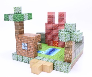 Meilleures ventes 2026 - Ensemble de blocs magnétiques My World - Cubes Pixel - Jouets sensoriels STEM pour enfants de 3 à 12 ans - Certifié CPC GCC - Product Image 5