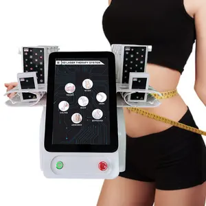 Hot bán chống cellulite 6 sóng Diode Laser đốt cháy chất béo giảm cân Lipo Laser mất inch lipolysis cụ