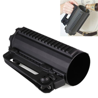 Tasse de combat tactique détachable en aluminium chasse Sport solide tasse de bière avec poignée