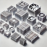 Radiador CNC de acero inoxidable, aluminio, cobre, procesamiento de hierro, aviación automotriz, juguetes médicos, accesorios de computadora