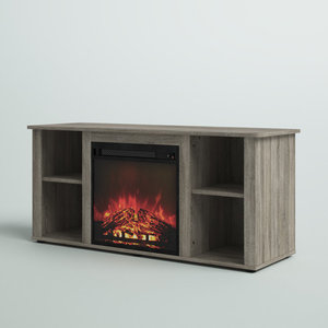 Décoration de porte de grange vintage de luxe meuble console tv cheminée meuble tv avec chauffage led cheminée - Product Image 3