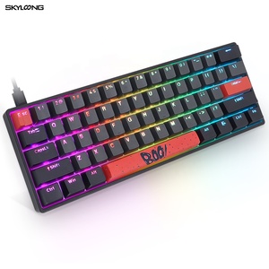 SKYLOONG BOO thème 60% <span class=keywords><strong>Gateron</strong></span> Switch claviers mécaniques clavier mécanique personnalisé pour fabricant - Product Image 2