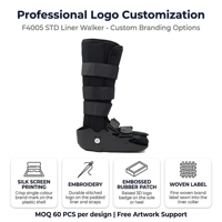 Botte de marche personnalisée ODM OEM STD avec doublure, certifiée CE ISO, conception ergonomique moulée, plus légère mais robuste comme de l'aluminium, fabriquée en usine