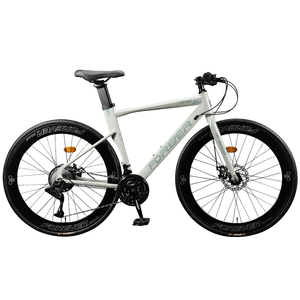 FOREVER 2025 Nouveauté <span class=keywords><strong>Vélo</strong></span> <span class=keywords><strong>28</strong></span> <span class=keywords><strong>pouces</strong></span> à 24 vitesses, freins à disque, cadre souple en acier à haute teneur en carbone durable, pour la conduite urbaine ordinaire - Product Image 1
