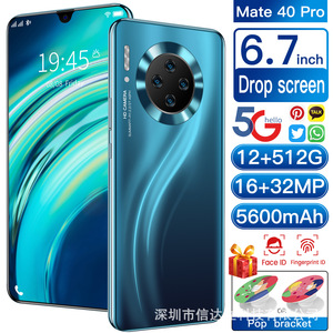 Hicyber New Mate 40 Pro 6.7 <span class=keywords><strong>Inch</strong></span> Đầy Đủ Màn Hình Phiên Bản Điện Thoại Di Động Chơi Game Điện Thoại <span class=keywords><strong>Android</strong></span> Điện Thoại - Product Image 4