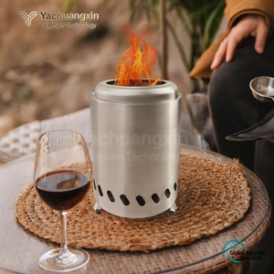Estufa de Camping Moderna de Acero Inoxidable para Exteriores con Orificios de Ventilación para Leña, YACHUANGXIN VIETNAM YCX-09204 - Product Image 4