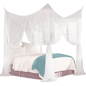 <span class=keywords><strong>Moustiquaire</strong></span> en maille sur pied à quatre portes, colorée, carrée, surdimensionnée, avec filet sur les quatre côtés - Product Image 1
