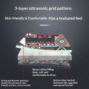 Fashion Camping Mat <b>Picnic</b> <b>Blanket</b> <b>Waterproof</b> Portable Outdoor Carpet With Carry Strap - Product Image 2