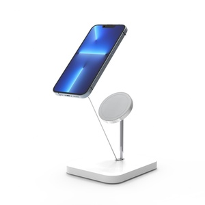 2025 New Magnetic <b>Wireless</b> Phone Chargers <b>Stand</b> Phone <b>Charging</b> Station for iPhone - Product Image 5