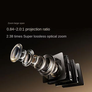 Projecteur laser tricolore <span class=keywords><strong>4K</strong></span> Hisense Vidda C5 Unbound Master 6800CVIA 8 Go + 1 To 8000:1 Imagerie de qualité cinéma Son Dolby - Product Image 5