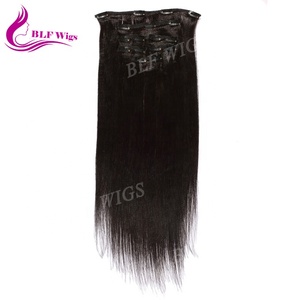 <span class=keywords><strong>Extensions</strong></span> de cheveux naturels brésiliens Remy noirs alignés sur les cuticules, 100 % cheveux humains, grade 10A 12A, sans perte, doux et soyeux - Product Image 3